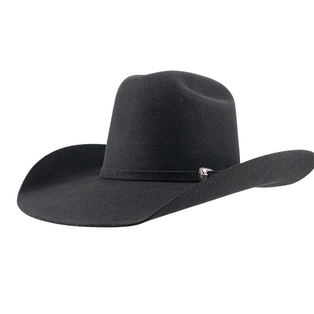 Black Felt Cowboy Hat